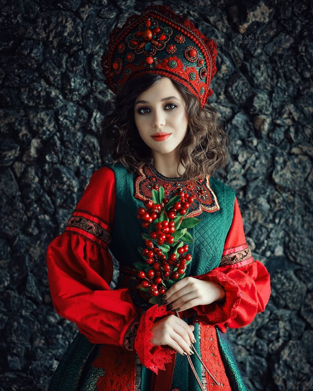 Nude girl Women in Slavic costumes in Guntur